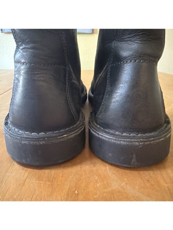 Clarks Originals Desert Mali Black Leather Lace Up Ankle Boots Men\'s Size 11M main image 5